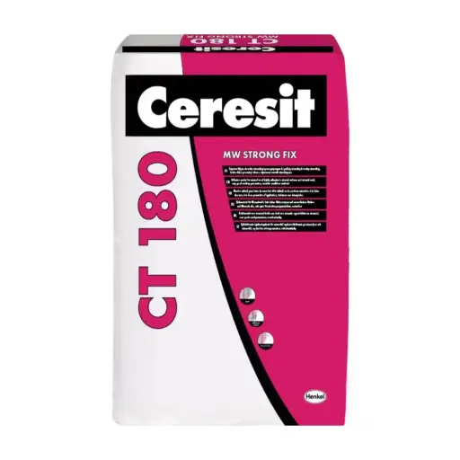 Ceresit CT180 STRONG FIX - Mineral Wool Adhesive - 25kg